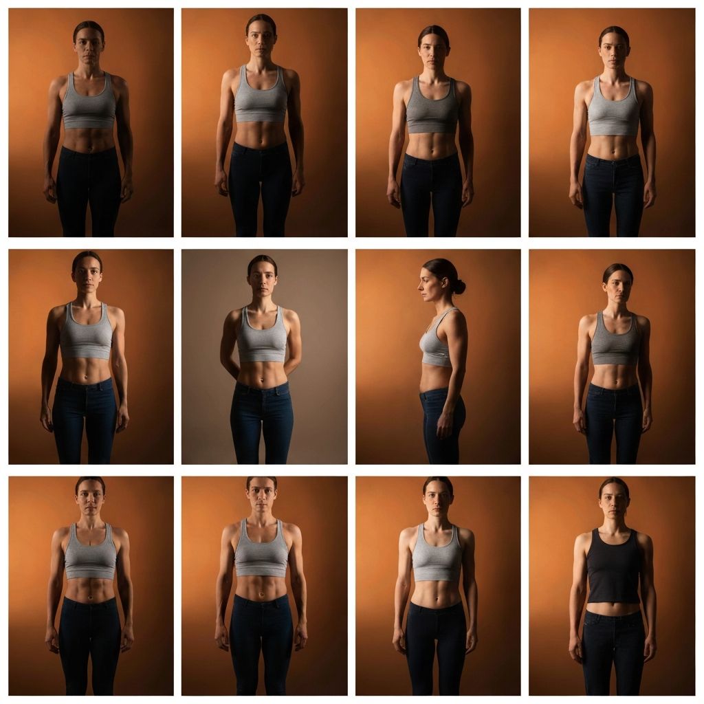 Body composition changes through energy balance