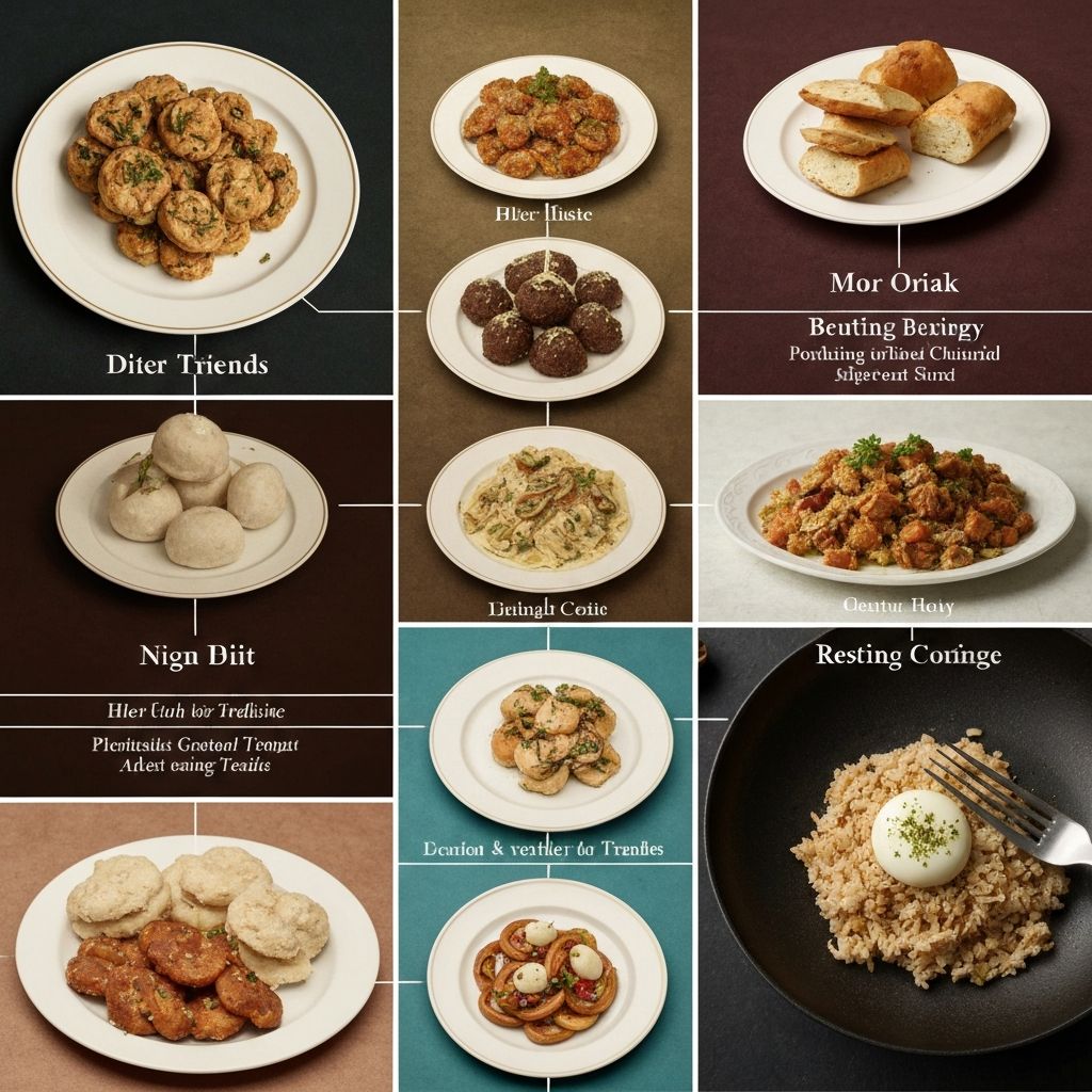 Evolution of dietary recommendations over time